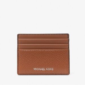 Michael Kors Tan Leather Card Holder Bin G